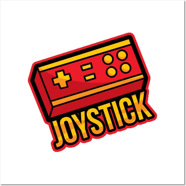 Joystick Wall Art by GAMINGQUOTES